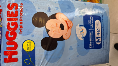 Fralda Huggies Mega M 42unid